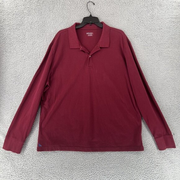 Other - Untuckit Polo Shirt Mens 3XL Long Sleeve Pima‎ Cotton/Polyester Casual Office